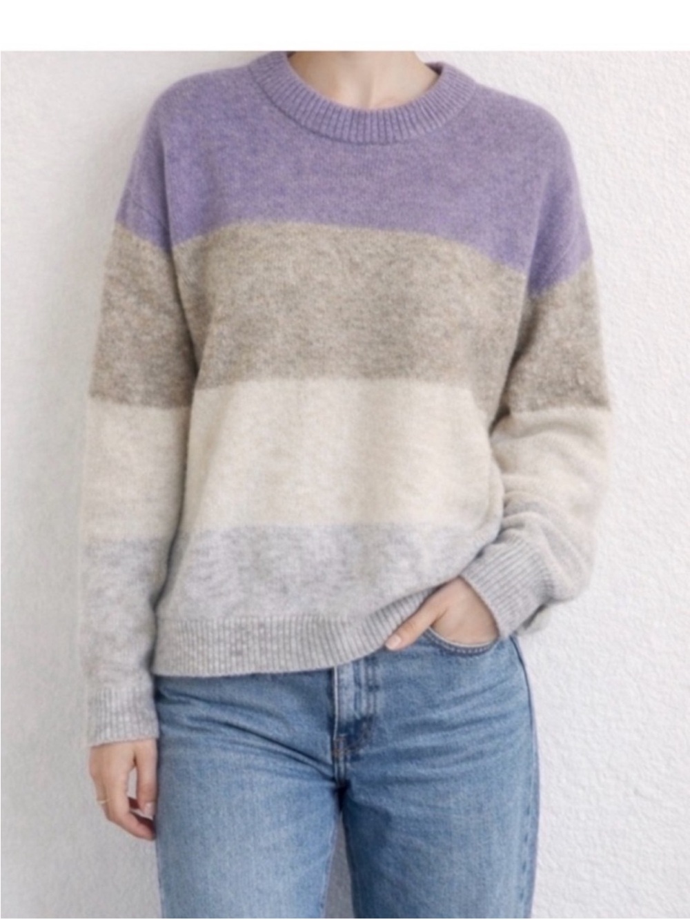 Luxuriously cozy Weekday Uma Mohair Blend sweater